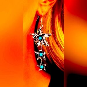 💙💙💙 “TAPERED TIERS” BLUE EARRINGS ~ PAPARAZZI❗️💙💙💙 GORGEOUS❗️